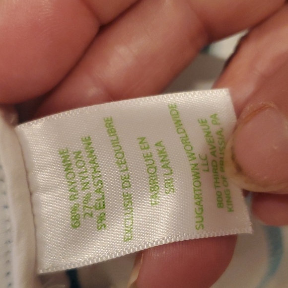 Lilly Pulitzer Sri Lanka Knit Shorts What a Lovely Place (001451) Size 0 - Picture 6 of 6